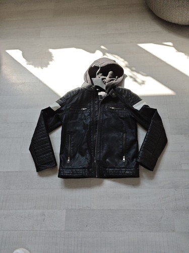 Jungen kunstlederjacke gr - kunstlederjacke,