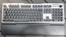 Roccat Vulcan 120 AIMO Gaming Tastatur, Silber, QWERTZ, Brown Switches