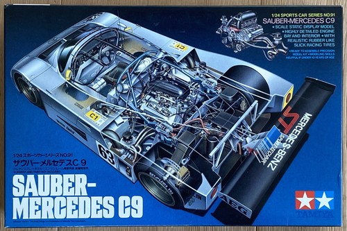 Tamiya sauber mercedes 24 - sauber,