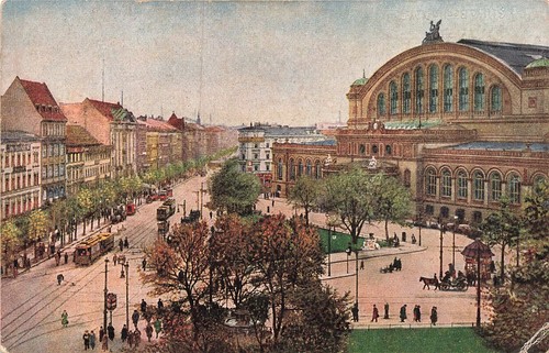 704997 anhalter bahnhof - 704997), ak