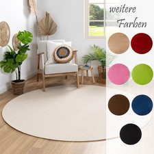 Steffensmeier Kurzflor Teppich Ibiza auch in Rund Kinderzimmer Jugendzimmer