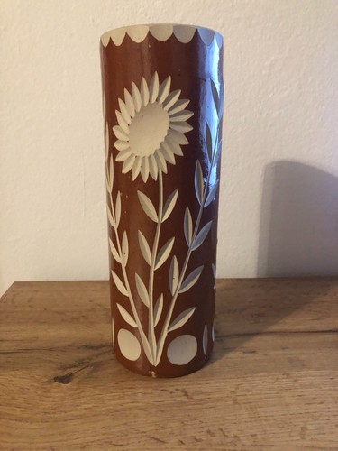 Vintage keramik vase mit - vintage,