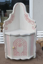 Schönes Eckschränkchen,Eckschrank,Hängeschrank,Shabby Chic,Chicker Eckschrank
