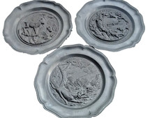 3 alte Engel Punze Zinn 