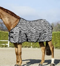 Zebra Fliegendecke  Kreuzbegurtung Schweiflatz  Schweifriemen 105  bis 165 USG