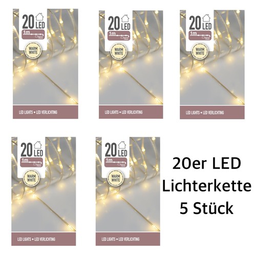 Led lichterkette - 5, x
