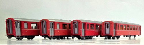 Bemo 3256 3258 3260 rhb - +, 2x