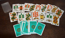 Altenburger Skatkarten Jagdmotiv 40 Jahre Deutsche Volkspolizei 1945 - 1985 DDR