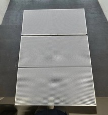 Original USM Haller Tablar Perforiert 35x75 Weiss 3 Stück