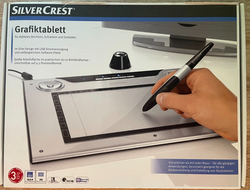 Silvercrest grafiktablett usb - grafiktablett,