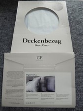 Christian Fischbacher Bettwäsche  PAPERWORKS   135 X 200 CM   65 /100 CM NEU