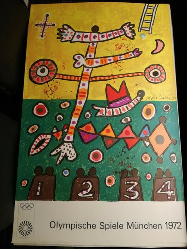 Plakat olympia 1972 - plakat,