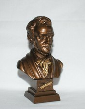  Richard Wagner Büste Komponist Statuette Pianist Skulptur Musiker Dramatiker