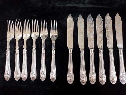 Walker hall fischbesteck - , 12