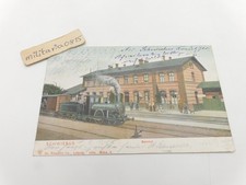 Top Postkarte 1905 Schwiebus  der Bahnhof mit Lok Świebodzin  kr. Lebus