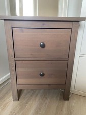 Ikea hemnes nachttisch - nachttisch,, braun