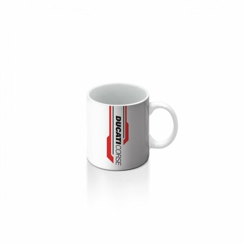 Ducati corse rider - tasse, weiß