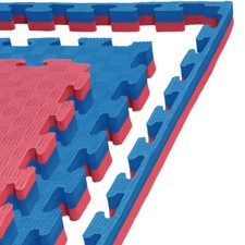 PUZZLEMATTE 4cm MMA Judo Matte Kampfsportmatte verzahnt Bodenmatte Sportmatte