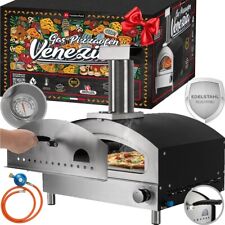 Pizzaofen Gasofen Pizzabackofen Ofen Backofen Edelstahlofen Pizzastein Venezia
