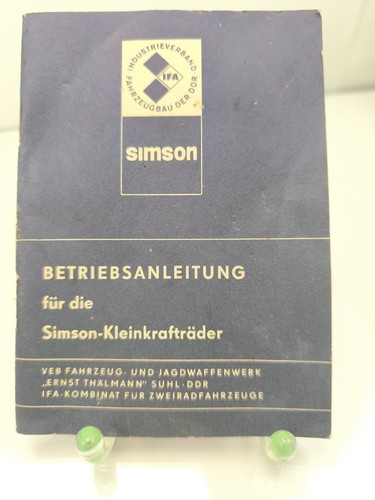 Simson betriebsanleitung s51 - betriebsanleitung,