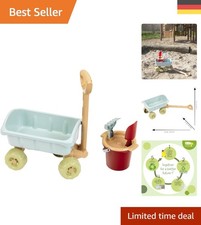 Kreativität und Motorik fördern mit dem Theo Klein Bollerwagen und Spielset