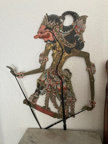 Schattenfigur stabpuppe aus - stabpuppe,