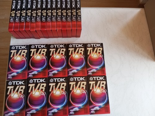 Stück vhs videokassetten - vhs,