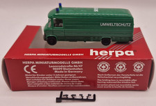 Herpa 182270 H0 1:87  Mercedes-Benz 508 D Kastenwagen Polizei Umweltsch OVP #309
