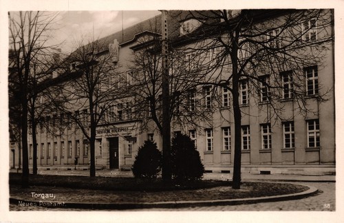 Torgau neues postamt ca - torgau,,