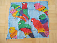 DAMEN - SCHAL / TUCH / STOLA - MARKENLOS - 85 x 85 cm - MEHRFARBIG - GEBRAUCHT