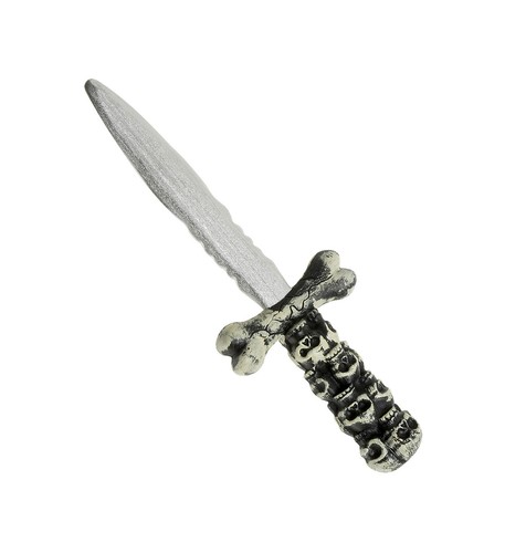 Messer dolch mit totenköpfen - mit,