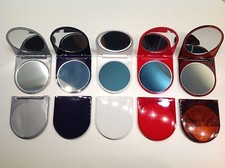 Taschenspiegel extra flach Klappspiegel  Farbe Menge wählbar Vergrößerung