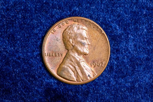 Usa cent 1967 bronze - 1, vf