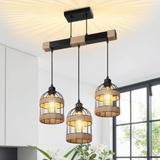 Kronleuchter Schwarz 3 Flammig