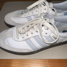 Adidas Originals Samba, 40,5, Weiß, Hellblau 