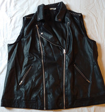 Lederweste aus Kunstleder, Gr