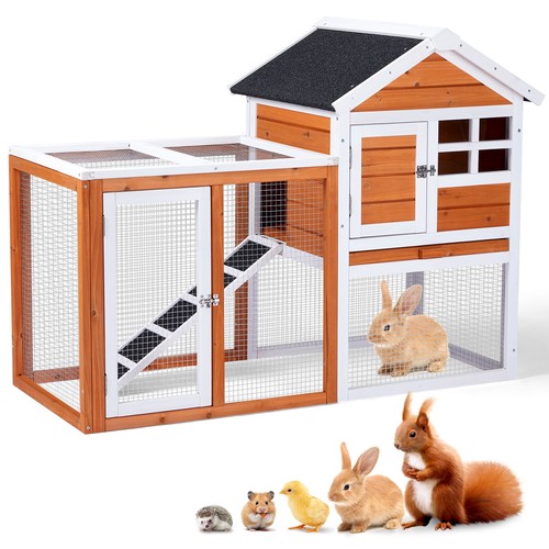 Hasen kaninchen stall klein - kaninchen,