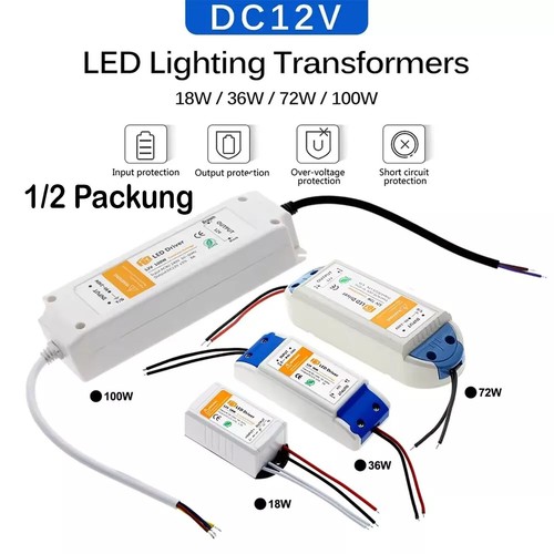 12v 100w led trafo - 7w-100w,