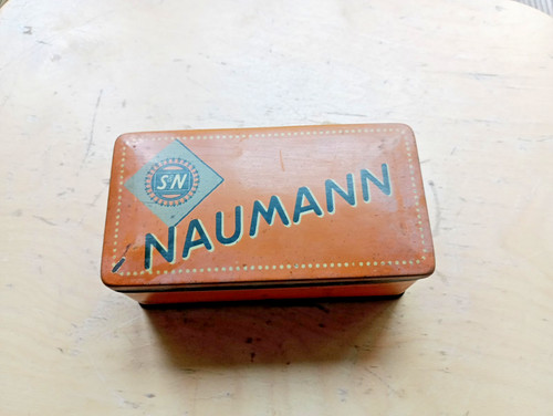 Alte dose naumann blechdose - dose,