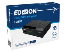 EDISION Proton S2 Plus Full HD Sat Receiver FTA DVB-S2, 2in1 Fernbedienung, HDMI