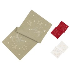 SANDER Stardust Tischläufer Läufer Tischband Tischwäsche Soutachestickerei Loft