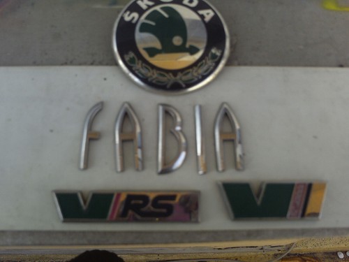 Embleme skoda fabia - embleme,