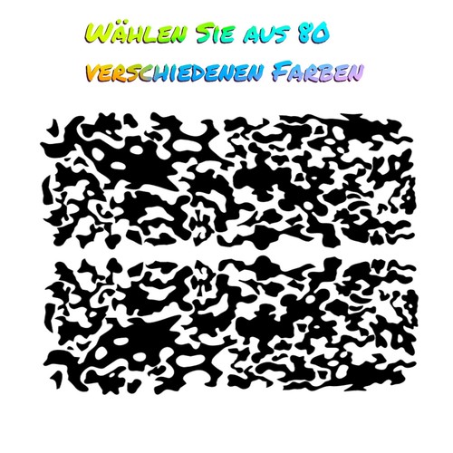 Camouflage aufkleber set - camouflage,