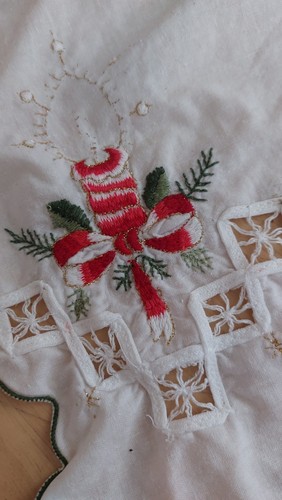 Set von weihnachtsdeckchen - von, 2