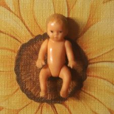 Puppe gummi DDR Vintage 5cm