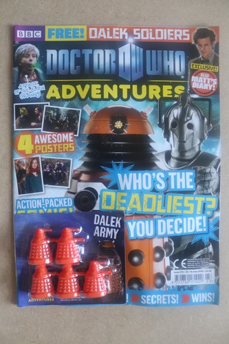 Doctor who adventures magazine - doctor,