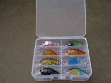 Wobbler Set mit Box 4,5 cm 4g