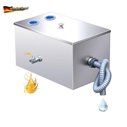Fettabscheider 25l edelstahl - 25l,