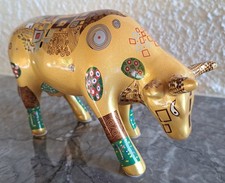 Cow Parade " KLIMT COW " CowParade Kuh Yokohama Sonderedition medium wie neu TOP