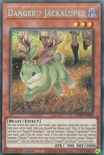 YuGiOh Danger!? Jackalope? BLAR-EN088 Secret Rare Englisch NM 1st